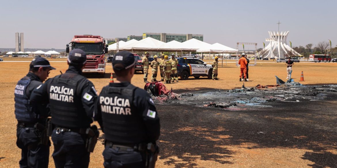 preso-por-incendiar-banheiros-quimicos-vive-em-situacao-de-rua,-diz-pm preso-por-incendiar-banheiros-quimicos-vive-em-situacao-de-rua,-diz-pm