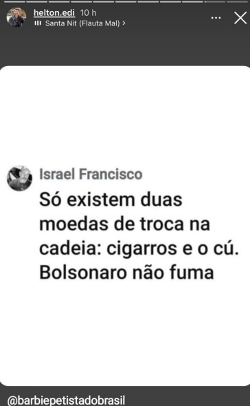 secretario-de-administracao-penitenciaria-do-rn-compartilha-mensagem-afirmando-que-“na-cadeia-so-existem-duas-moedas-de-troca:-cigarro-e-cu.-bolsonaro-nao-fuma” secretario-de-administracao-penitenciaria-do-rn-compartilha-mensagem-afirmando-que-“na-cadeia-so-existem-duas-moedas-de-troca:-cigarro-e-cu.-bolsonaro-nao-fuma”