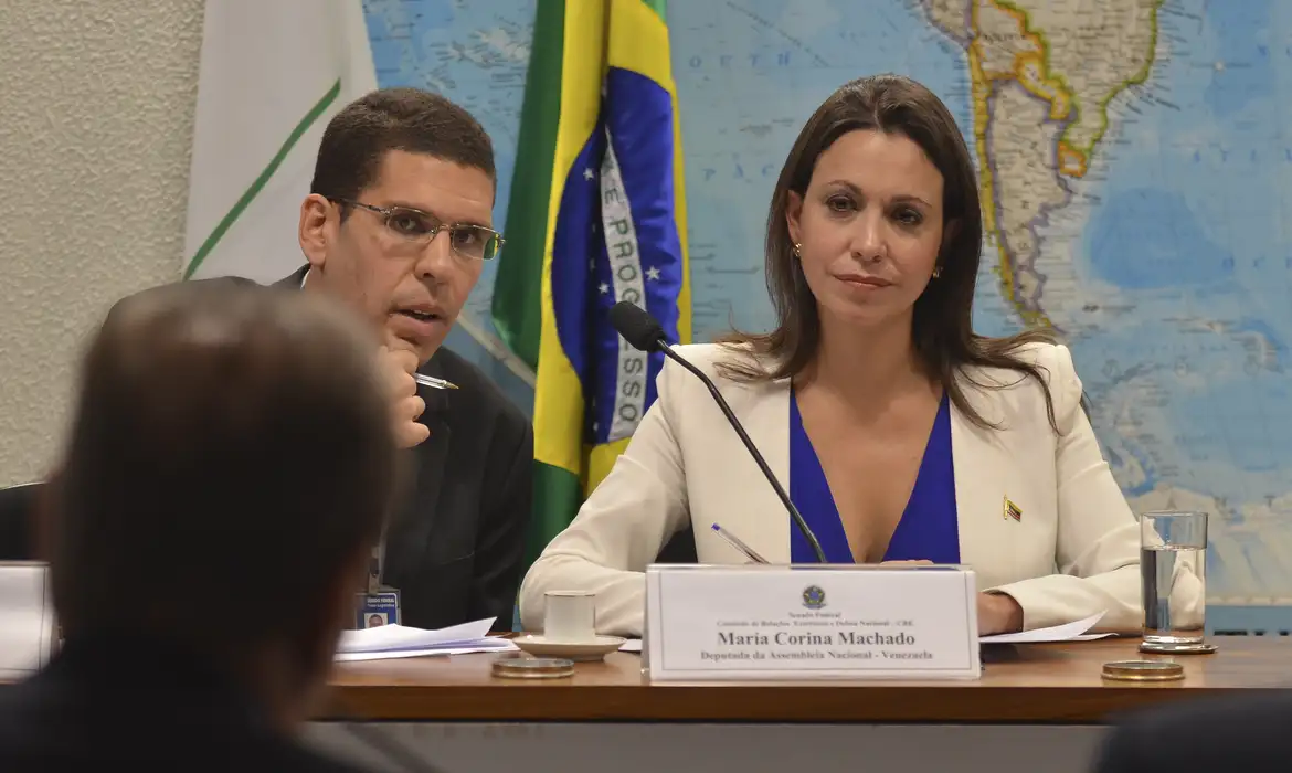 maria-corina-machado,-lider-da-oposicao-venezuelana,-vence-o nobel da paz maria-corina-machado,-lider-da-oposicao-venezuelana,-vence-o nobel da paz